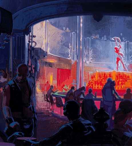 Illustrazione di Syd Mead